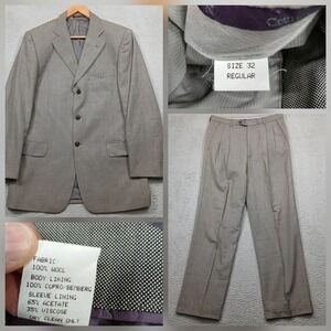 Roberto Villini Couture Made in Italy Angelico Super 140's Wool‎ Suit 38R